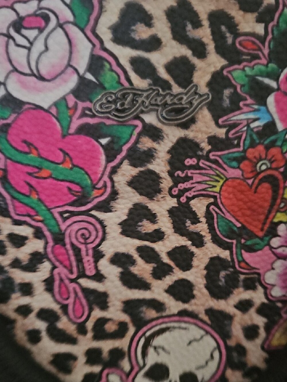 Ed Hardy Satchel & Labubu - Picture 5 of 12
